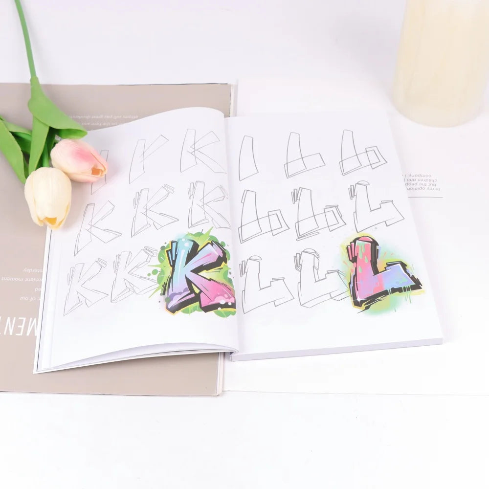 Graffiti Coloring Book