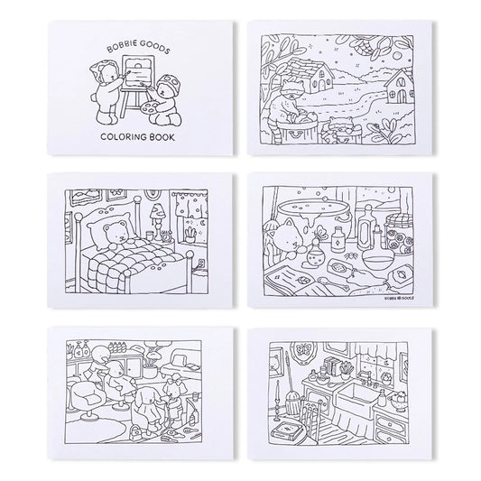 Coloring Book Cute And Cozy
