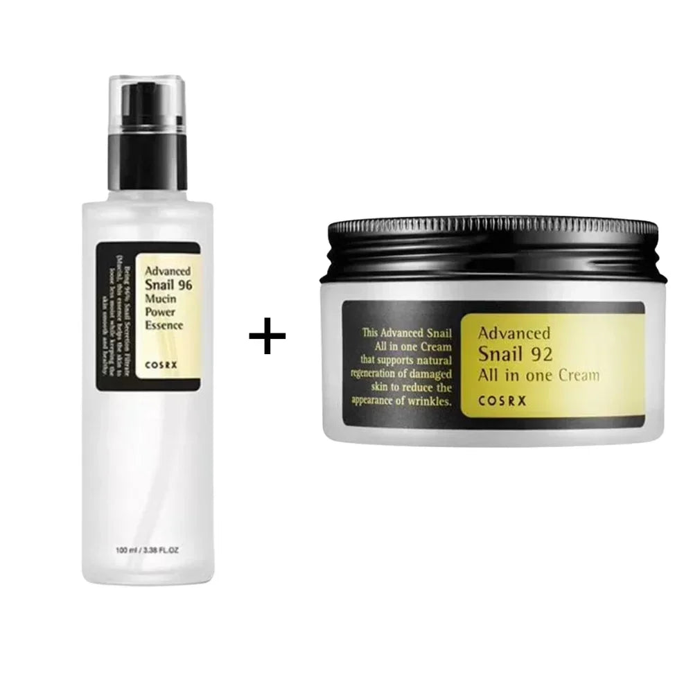 Advanced Snail Mucin Power Essence Moisturizing Cream