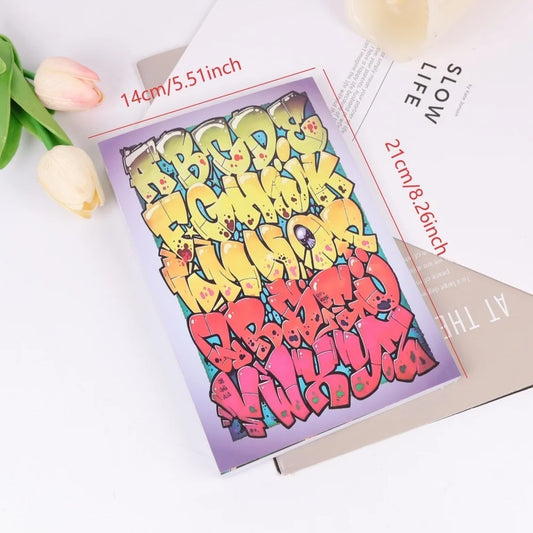 Graffiti Coloring Book
