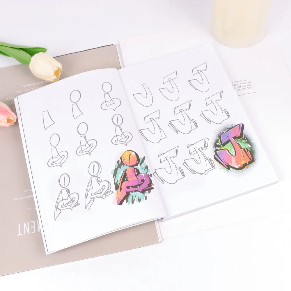 Graffiti Coloring Book