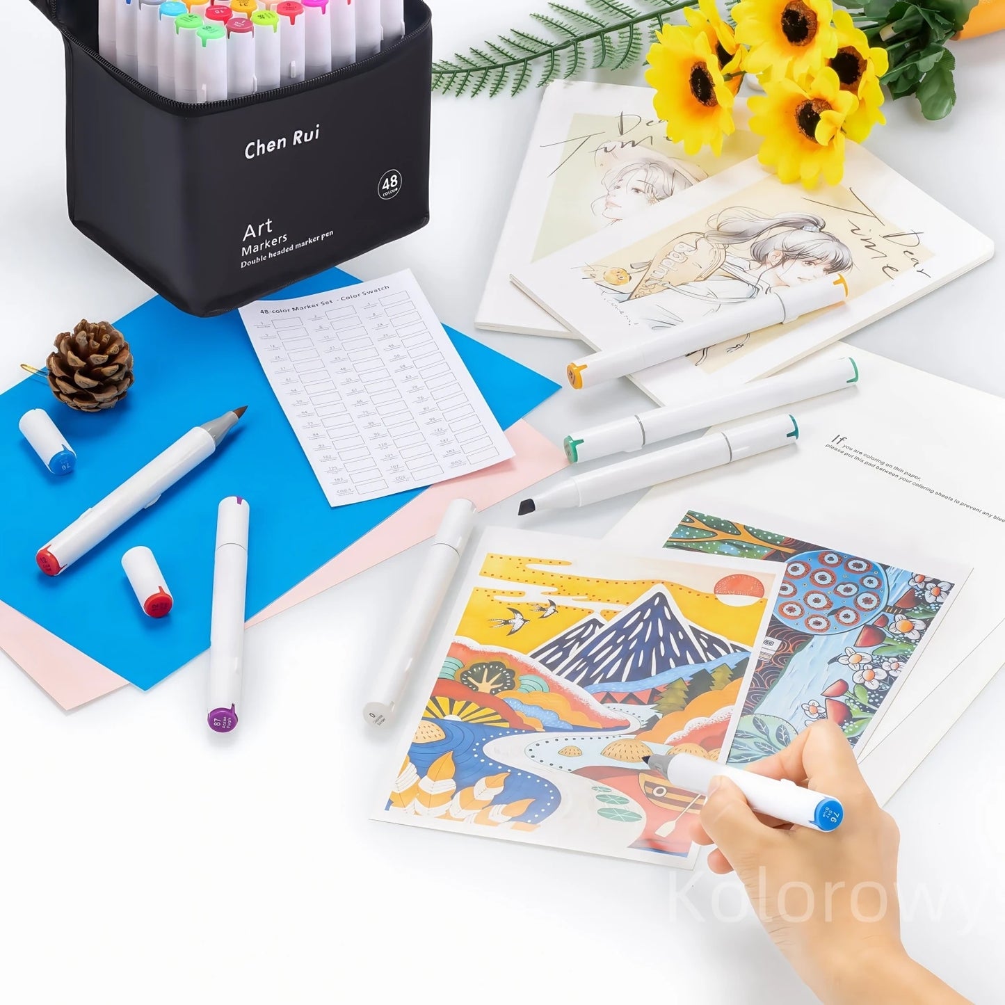 High Quality Alcohol Markers Set