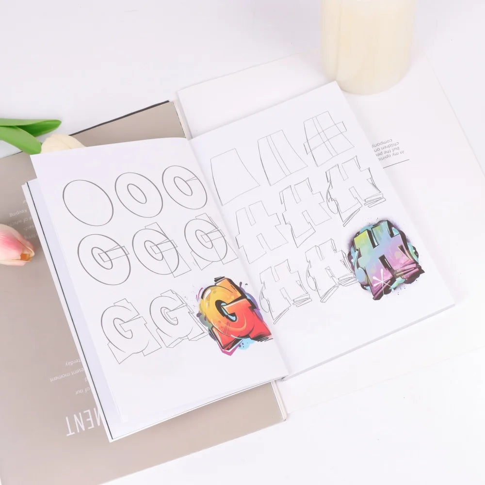 Graffiti Coloring Book